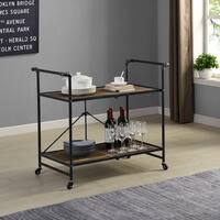 Buy Industrial Bar Cart Home Bars Online At Overstock Our Best Dining Room Bar Furniture Deals