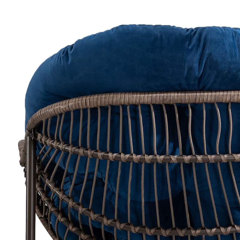 Modern Classic Egg Rocking Chair, Indoor/Outdoor Use
