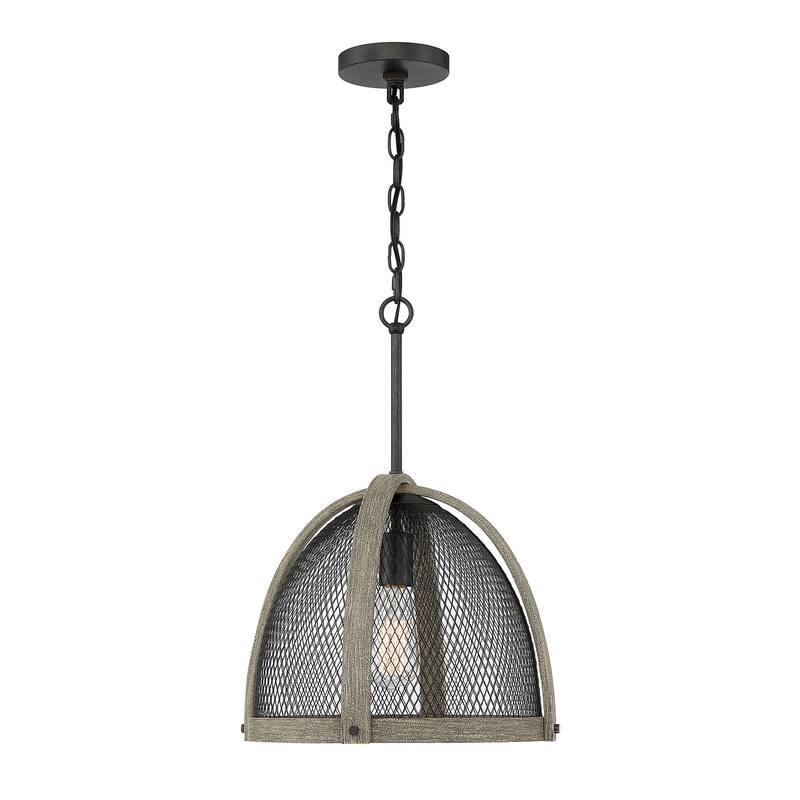 Meridian M70111 14" Wide Cage Pendant