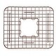 preview thumbnail 2 of 3, SinkSense Gehry Antique Brown 14" x 11.75" Kitchen Sink Bottom Grid