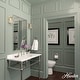 preview thumbnail 3 of 12, Hunter Van Nuys 1-Light Wall Sconce - Damp Rated - Bathroom, Laundry, Hallway - Transitional, Vintage, Industrial