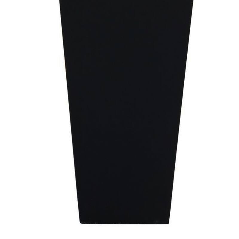 Roakken Black Lightweight Concrete Tapered Rectangle Planter by Havenside Home