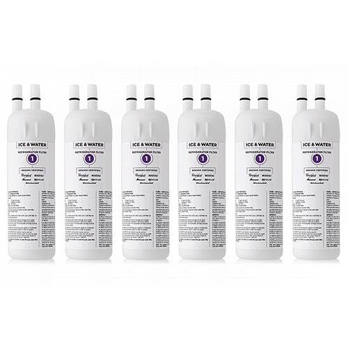 Shop Original Water Filter Cartridge For Whirlpool Wrs325fdam04 Wrs325fdat Refrigerator Models 6 Pack Overstock 15344048