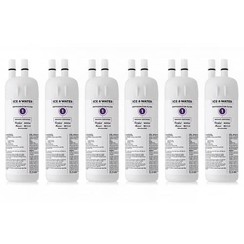 Shop Original Water Filter Cartridge For Whirlpool Wrs325fdam01 Wrs325fdam02 Refrigerator Models 6 Pack Overstock 15358839