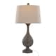 Option Brown Faux Wood Poly/Natural Linen