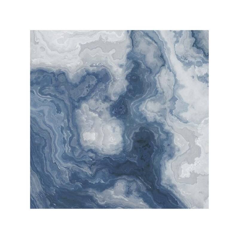 Isle 6x6 Glossy Porcelain Agate Geode Tile - Floor, Wall, Backsplash