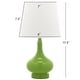 SAFAVIEH Kids Lighting 17.5-inch Amy Green Mini Table Lamp - 9