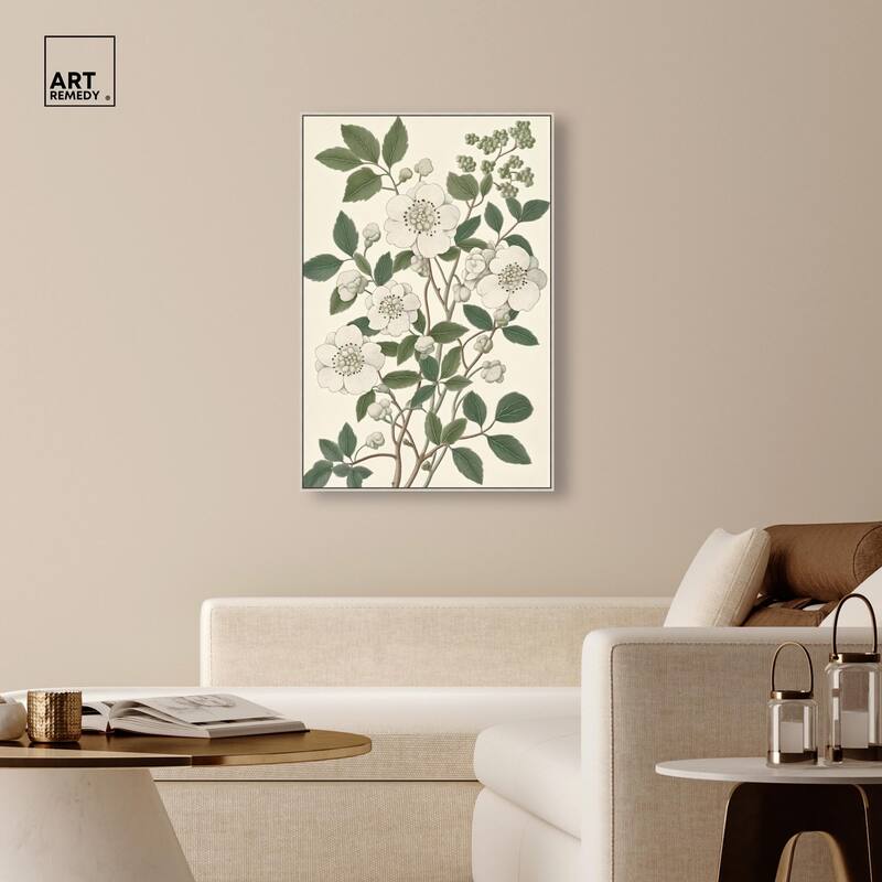 White Cherokee III Canvas by Art Remedy