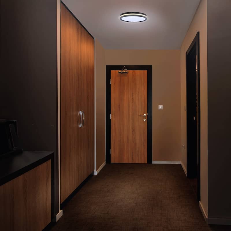 Nuvo Lighting 62/1690 12" Wide LED Flush Mount Drum Ceiling Fixture
