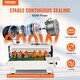 preview thumbnail 11 of 26, Continuous Bag Band Sealing Machine Horizontal Band Sealer Machine with Digital Temperature Control, Carbon Steel Bag Sealer