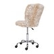 preview thumbnail 52 of 52, Clara Faux Fur Armless Office Chair