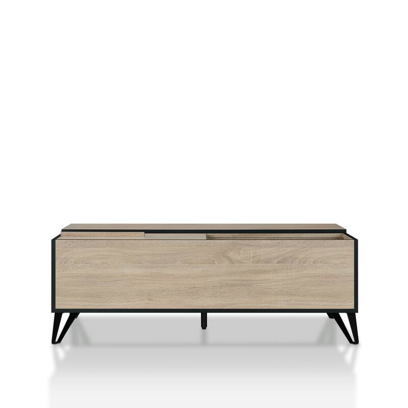 Carbon Loft Feleni Mid-century Modern 47-inch 3-shelf Coffee Table