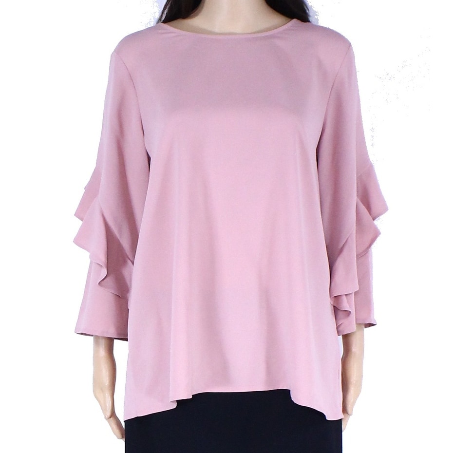 Alfani Womens Scoop Neck Sweater Size XL US Regular Purple Polyester