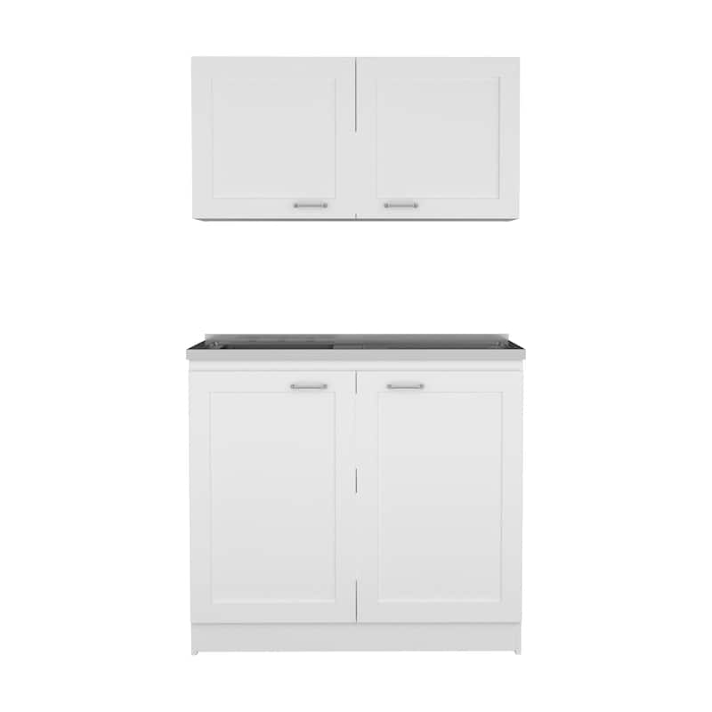 FM Furniture Perseus Cabinet Set, Two Parts Set