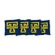 preview thumbnail 1 of 1, Trinity Bantams Cornhole Bags Blue All-Weather Resin Filled