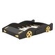 preview thumbnail 13 of 26, Full Size Race Car-Themed Platform Bed with Functional Wheels and Built-in Storage