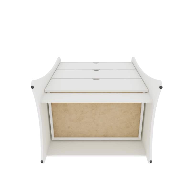 Manhattan Comfort Coney 3-Piece Mid-Century Modern Dresser and Nightstand Set