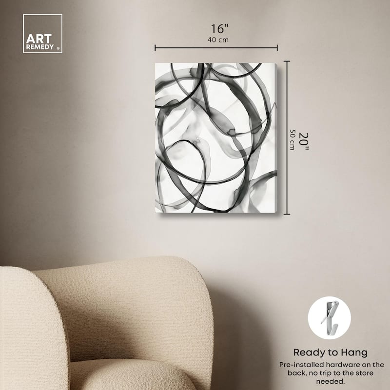 Dynamic Interplay I Canvas by Art Remedy, Gallery Wrapped