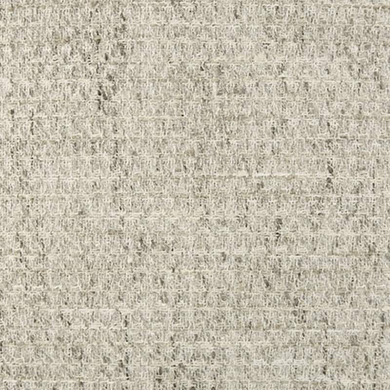 Square Accent Throw Pillow, 20 Inch, Woven Gray Polyester, Polyfill