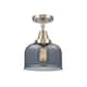 Option Brushed Satin Nickel / Light Smoke