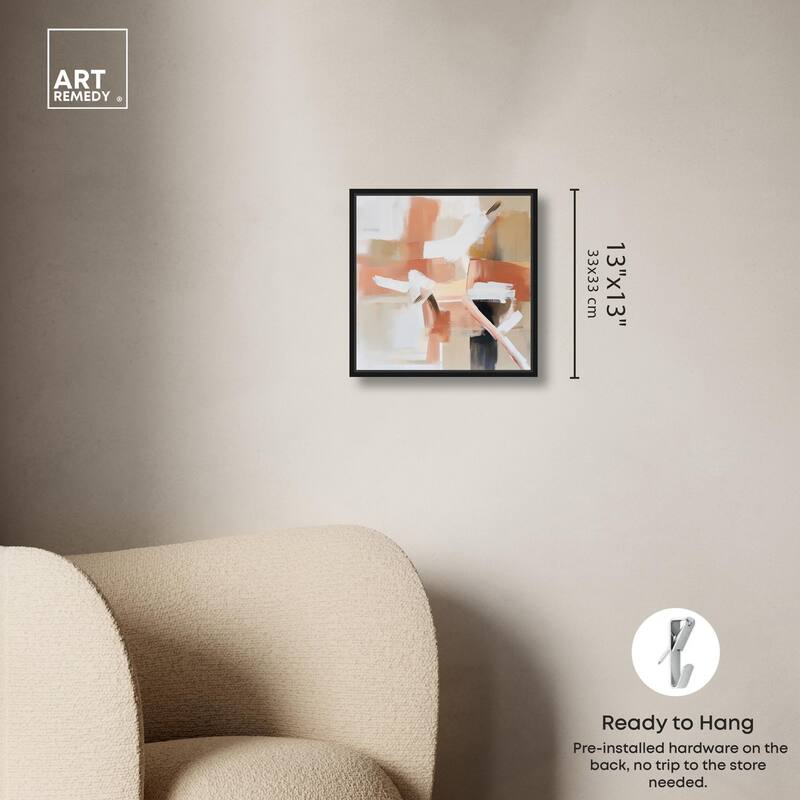 Rose and Rust II Canvas by Art Remedy