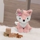 preview thumbnail 5 of 4, Lambs & Ivy Friendship Tree Plush Pink Woodland Fox Stuffed Animal Toy - Autumn
