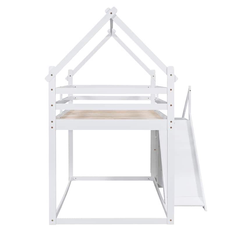 Twin over Twin House Loft Bed