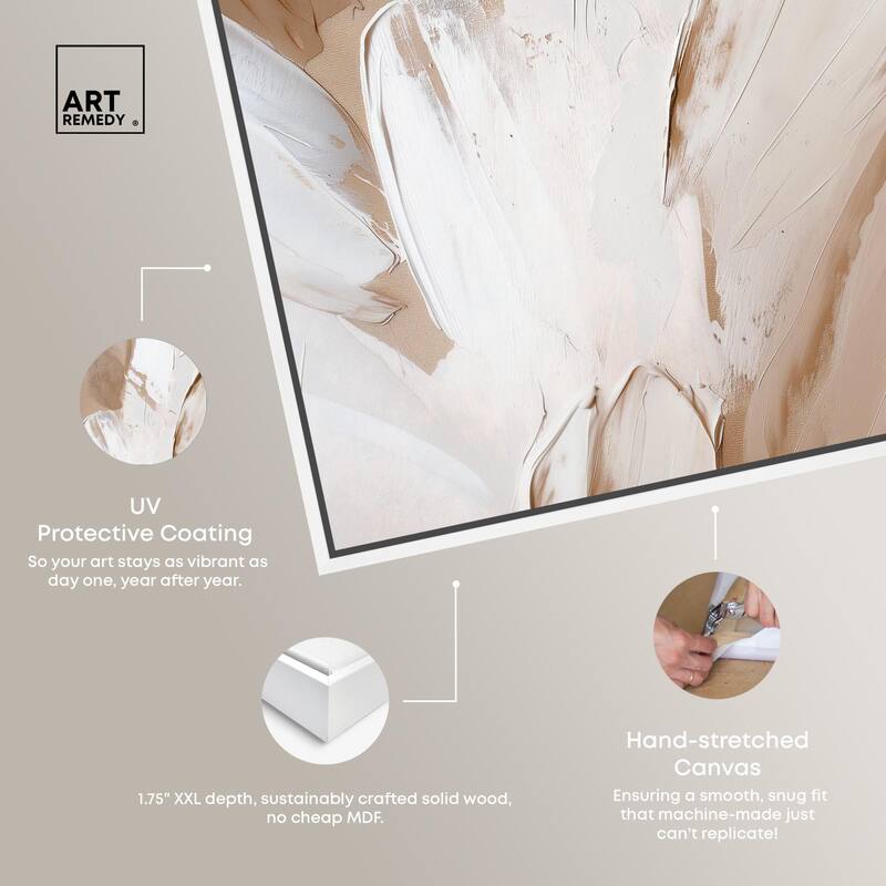 Fawn and Frost Canvas by Art Remedy