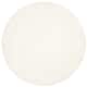 SAFAVIEH Handmade Arctic Shag Guenevere 3-inch Extra Thick Rug - 8' x 8' Round - Ivory