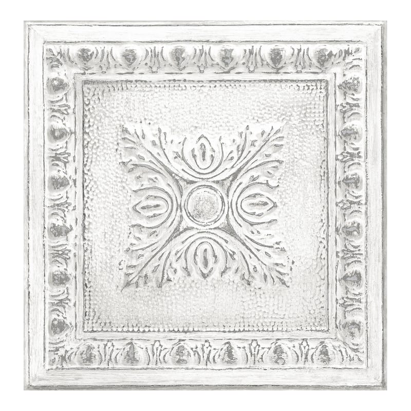 NuWallpaper Reclaimed Tin Peel & Stick Wallpaper - 216in x 20.5in x 0.025in