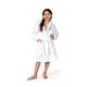 preview thumbnail 92 of 100, Sweet Kids 100% Polyester SUPER PLUSH Double Brushed Hooded Bathrobe with Navy Script Monogram