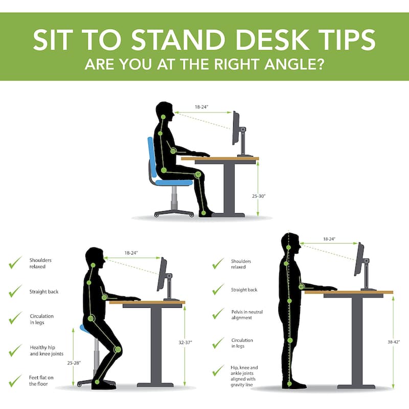 Bush Business Furniture Move 40 Series 72x30 Adjustable Standing Desk