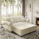 Option Beige White - 2 Seat+2 Ottoman
