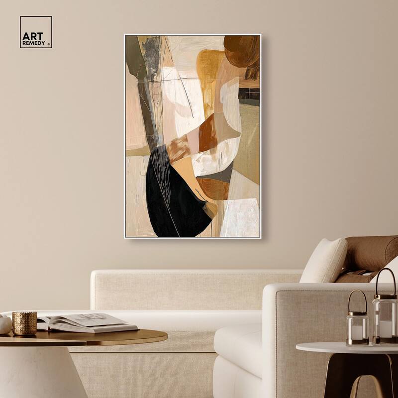 Tactile Depth II Canvas by Art Remedy