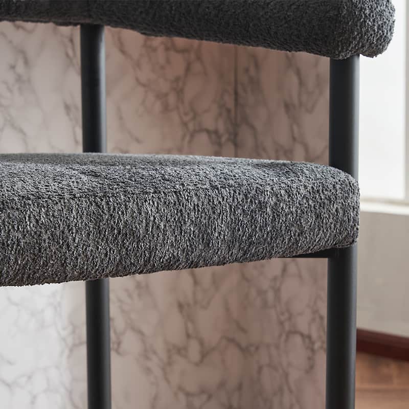 Upholstered Counter Height Chairs Side Chairs Set of 2