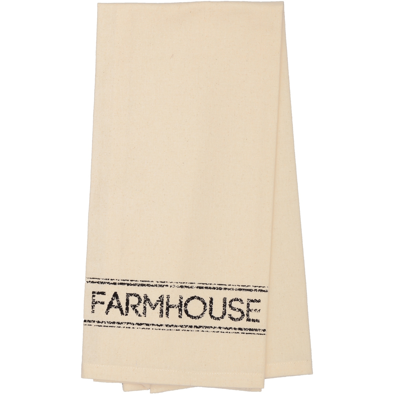 Sawyer Mill Charcoal Farmhouse Muslin Unbleached Tea Towel 19x28 - Tea Towel  28x19 - Bed Bath & Beyond - 26057563