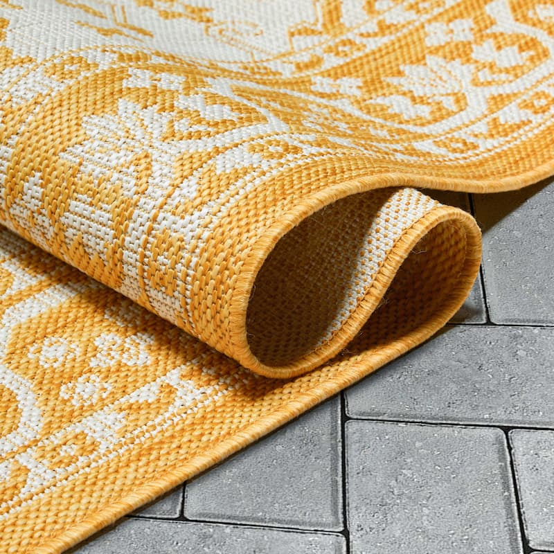 Well Woven Lia Celesine Persian Oriental Indoor Outdoor Area Rug