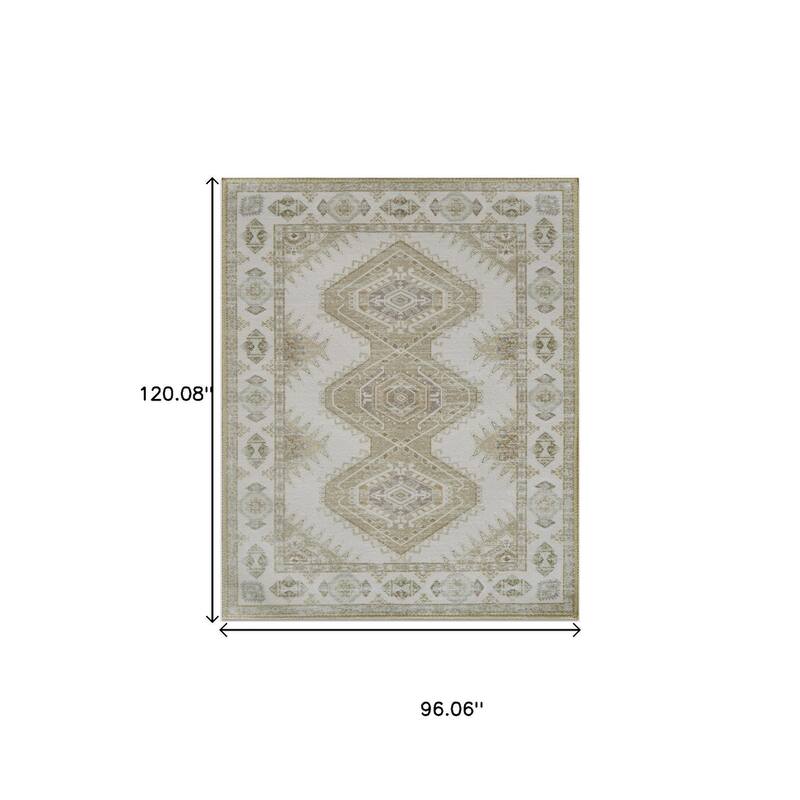 HomeRoots Southwestern Modern, Contemporary Rectangle Area Rug