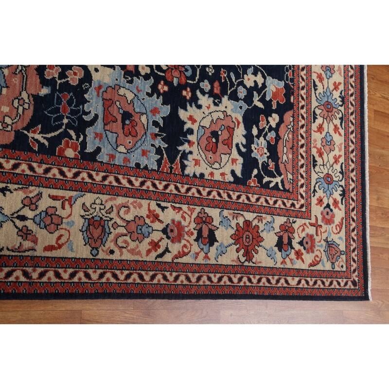 Sultanabad Ziegler Turkish Oriental Wool Area Rug Hand-knotted Carpet - 9'9" x 13'0"