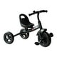 preview thumbnail 9 of 8, 3-Wheel Recreation Ride-On Toddler Tricycle With Bell - Black