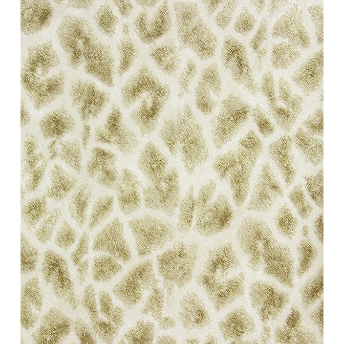 Brewster Montone Beige Giraffe Wallpaper - 21in x 396in x 0.025in