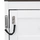 preview thumbnail 43 of 58, GDFStudio - Modern Wooden Murphy Bed Cabinet with LED Light and Desk