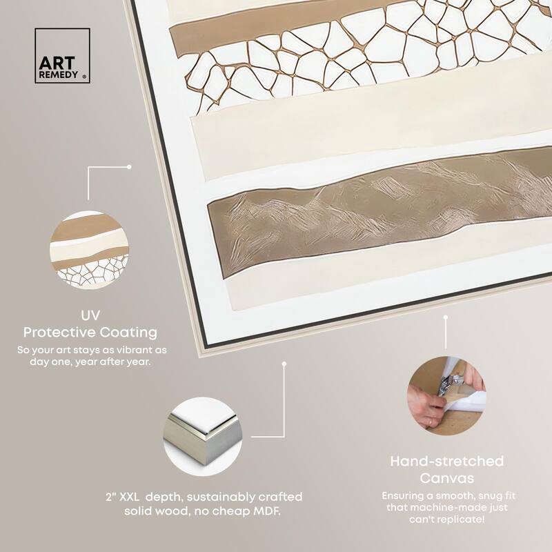 Relief Rifts II Canvas by Art Remedy