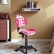 preview thumbnail 27 of 128, JJS Ergonomic Mesh Office Chair Adjustable Lumbar Support Computer Desk Chair PINKLIP