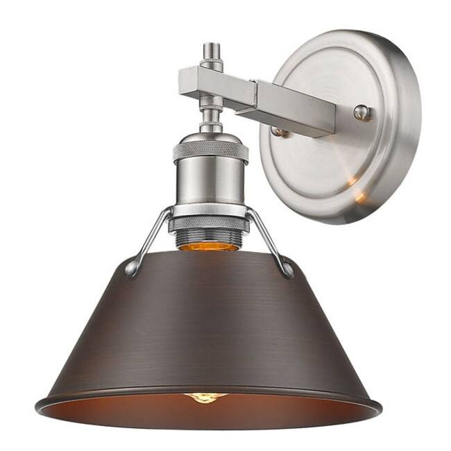 Golden Lighting Orwell Single Light 7-1/2" Wide Bathroom Sconce in