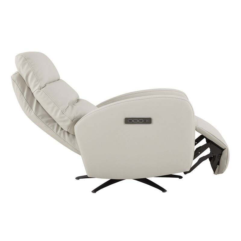 Spruce & Spring Triple-Motor Power Swivel Recliner Chair with Power Headrest