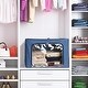 preview thumbnail 12 of 11, Storage Bins, Foldable Stackable Container Organizer Set with Large Window & Carry Handles