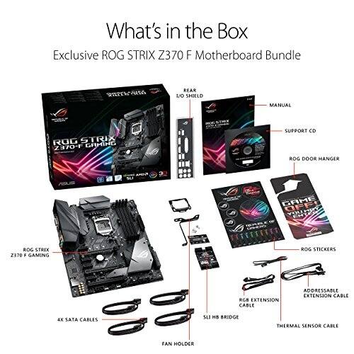 Shop Asus Strix Z370 F Gaming Strix Z370f Gaming Lga1151 Overstock 20231319
