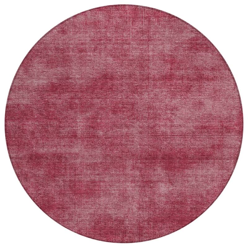 HomeRoots Solid Color Transitional Rectangle Outdoor Rug