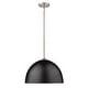 preview thumbnail 18 of 19, Zoey Modern Large 1 Light Pendant